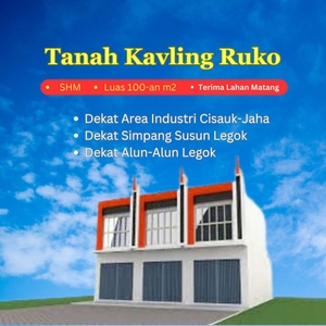 Hanya 200 Jt-an Tanah SHM Pinggir Jalan Area Palasari Siap Akad