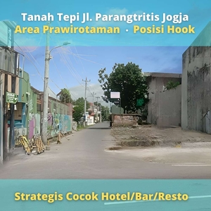 Harga Nego: Tanah Strategis Depan Pasar Prawirotaman, Cocok Usaha
