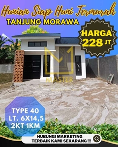 Hunian 200jtaan di tanjung Morawa