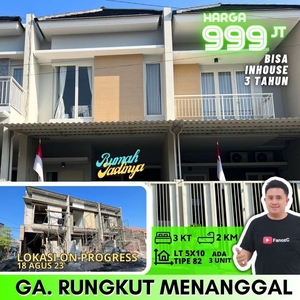 Jual rumah surabaya timur, rumah rungkut surabaya, rumah minimalis,GA