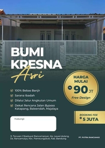 Perumahan kompleks bebas banjir