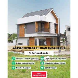 Rumah Cluster Islami Ready Stock LT.94m | Dekat TOL & LRT Bekasi Timur