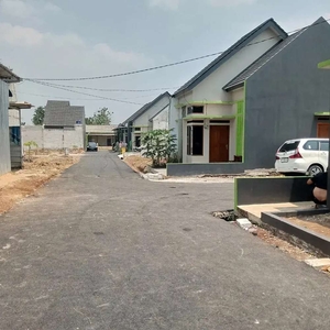 Rumah cluster jalan luas berkwalitas