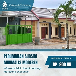 RUMAH CLUSTER MINIMALIS TANPA DP