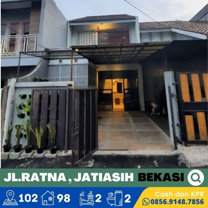 Rumah dijual Murah Jalan Ratna Jatiasih Bekasi dekat ke Tol Jatibening