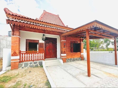 Rumah Etnik Jawa Modern Harga 400 Juta-an