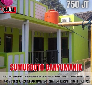 Rumah Kos Murah COcok Untuk Investasi di Sumurboto Banyumanik
