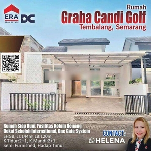 Rumah minimalis tengah kota Semarang daerah elit dekat tol dekat Akpol