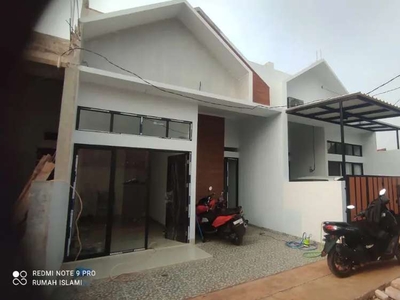 Rumah murah ada Rooftop bebas banjir di Bintara dekat dengan tol Jor