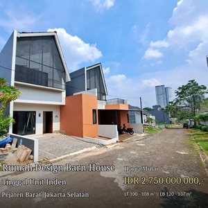 Rumah Pejaten Dalam Cluster Bisa Custom Dan Request Design Rumah