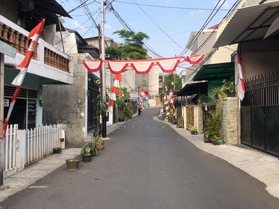 Rumah Tua Hitung Tanah Letak Strategis di Radio Dalam Jakarta