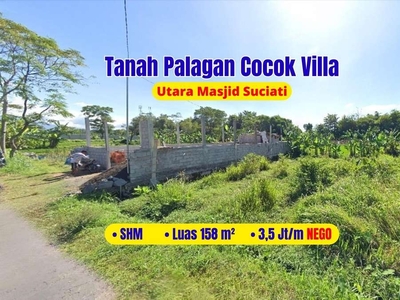 Tanah Cocok Villa Utara Masjid Suciati