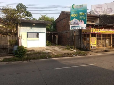 Tanah di jalan raya hankam SHM 495 mtr