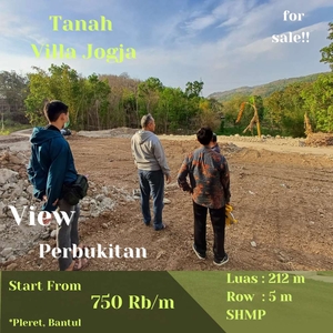 Tanah Jogja SHMP, dekat JJLS Bantul Gunung Kidul, Harga Mewah, TERMURA