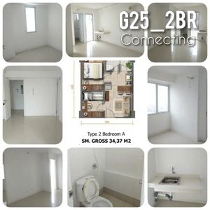 2BR kosongan bisa connecting apartemen Bassura City unit sebelahan