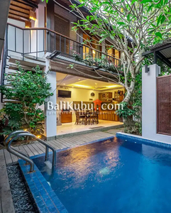 AMR-177 For Monthly Rent 2 Rooms Villa in Jl Bumbak Umalas Kerobokan