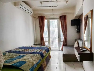 Available untuk mahasiswa bandung apartemen studio di jarrdin dekat da