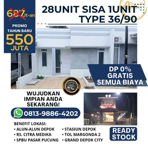 Bayar 2.5 Juta Anda Bisa Mendapatkan Rumah 1 Lantai Ready Unit