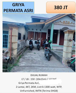 Di jual rumah murah di griya permata asri balikpapan