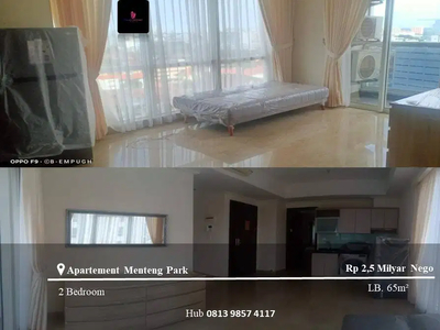 Dijual Apartement Menteng Park Low Floor 2BR Full Furnished