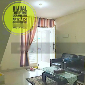 Dijual Rumah ( 4x12 ) Layar Permai - Pantai Indah Kapuk, Jakarta Utara