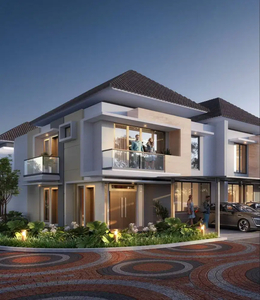 Dijual Rumah 8x20 2 lantai Full Bangunan - Violin Golf Island PIK