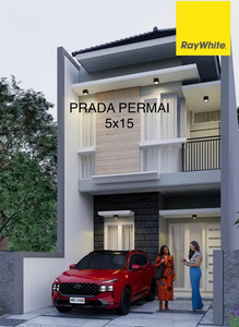 Dijual Rumah Baru 2 lantai di Pradah Permai Surabaya