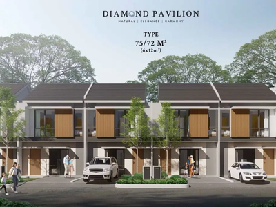 Dijual Rumah Baru Diamond Pavilion, Rumah Cantik Lokasi Strategis