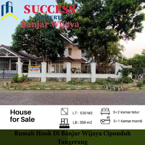 Dijual Rumah HOOK Di Banjar Wijaya Cipondoh Tangerang