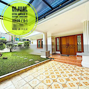 Dijual Rumah Mewah Gandeng (15x20) Citra Garden 3 - Kalideres, Jakarta