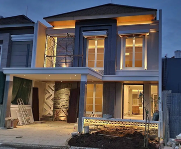Dijual rumah New BRAND The Luxury Minimalist Home Villa Taman Telaga