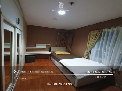Disewakan Apartment Thamrin Residence 2BR Full Furnished High Floor