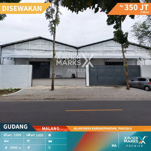 Disewakan Gudang Kondisi Baru di Pakisaji, Malang