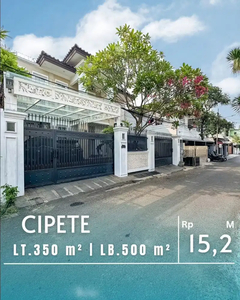 FOR SALE CIPETE RUMAH CLASSIC MODERN SIAP HUNI