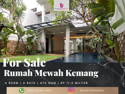 For Sale Rumah Siap Huni di Area Kemang Dalam Jakarta Selatan
