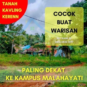 Jual Kredit Tanah Luas 142m2 di Langkapura Dekat Kampus - Bandar Lampung