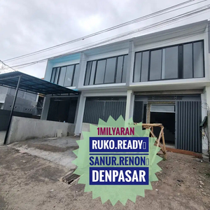 Jual Ruko area Sanur Renon dekat pasar Denpasar Bali