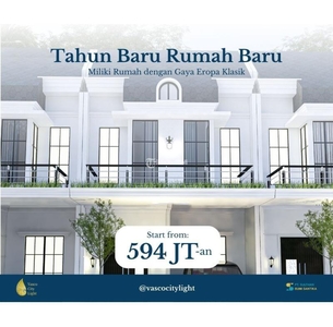 Jual Rumah Baru Desain Eropan Classic Harga 500 Jutaan - Bandung Barat Jawa Barat