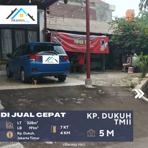 Kampung Dukuh Kramat Jati Jakarta Timur Rumah strategis di jual cepat