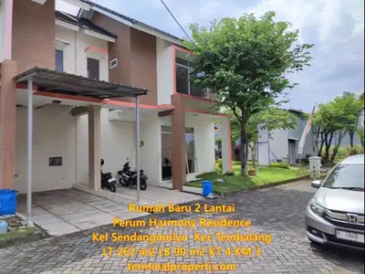 Langsung Pemilik Rumah 2 Lt Baru s 262 m2 Perum Harmoni Residence