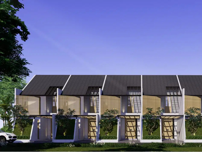 Modern Minimalist Style Villa with Ricefield Views at Tumbak Bayuh
