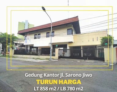 Murah Dijual Kantor Siap Pakai Jemursari Jalan Sarono Jiwo