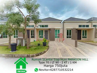 Rumah 1Lantai PARAGON HILL Full Renovasi - Batam Centre
