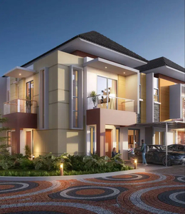 Rumah 8x15 2 Lantai Siap Huni Bisa KPR - VIOLIN Golf Island PIK Dijual