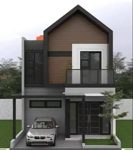 Rumah Baru 2 Lt (Modern Minimalis) Cozy. Jalak Bali Graha Raya Bintaro