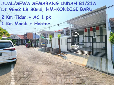 Rumah Baru Semarang Indah dekat Mall The Park-Binus-Tritunggal-Airport