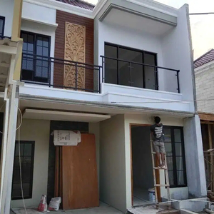 Rumah Cluster Mewah Murah Bergaya Bali Siap Huni Di Kelapa Dua Cimangg