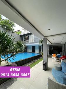 Rumah Dg Swimming Pool 2 Lantai di Sektor 9 Bintaro Jaya HW-11689
