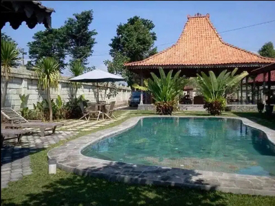 Rumah Jogjo Mewah Nyaman Kolam Renang Dijual Maguwo Sleman Yogyakarta