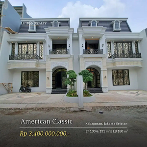 Rumah Kebagusan American Classic Dalam Cluster